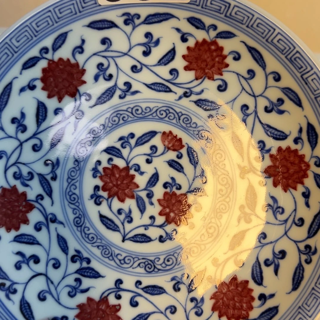 现代瓷青花釉里红工艺
