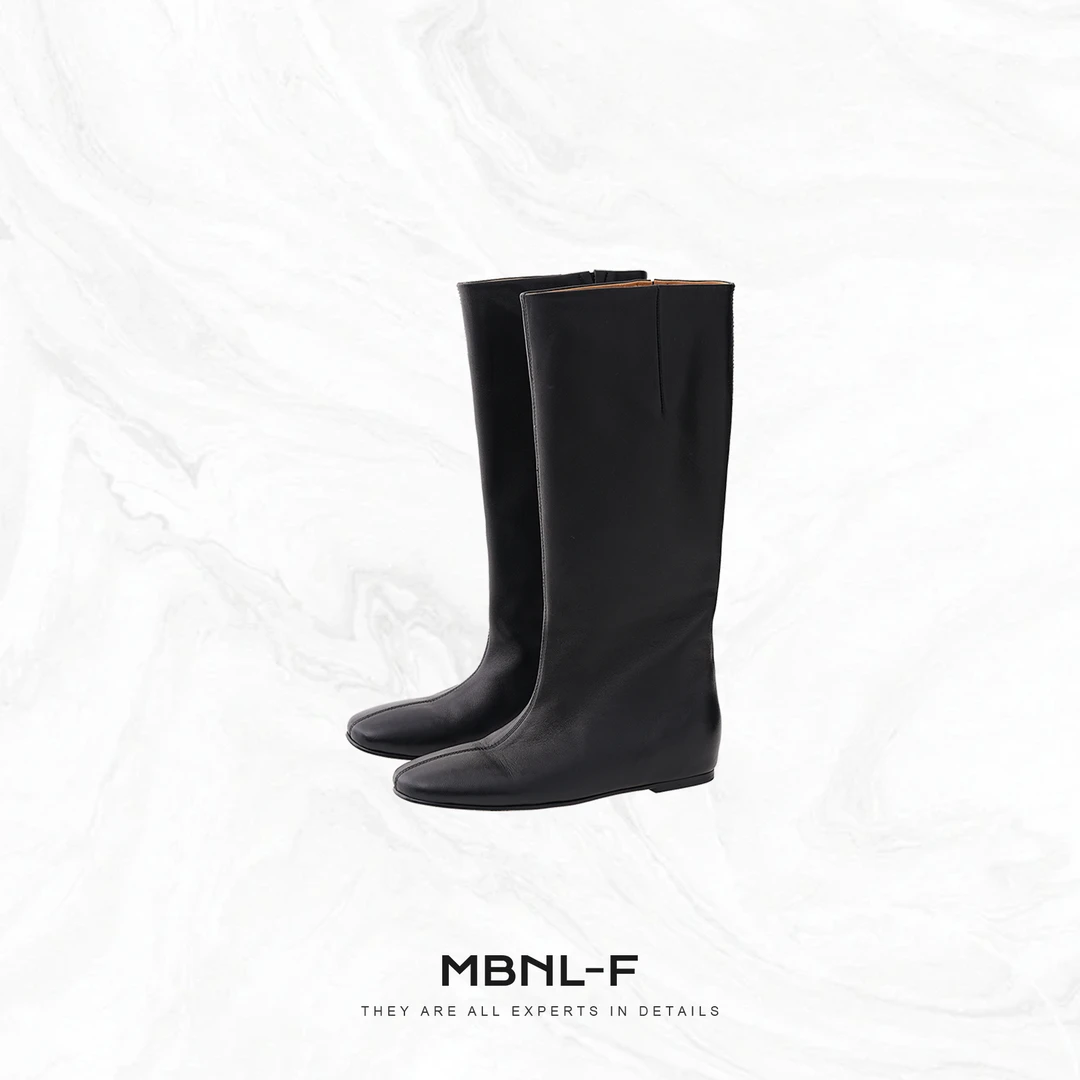 MBNL-F“会呼吸的靴子” 100%混种山羊皮+牛皮长靴 秦磊XM-XKZ5683