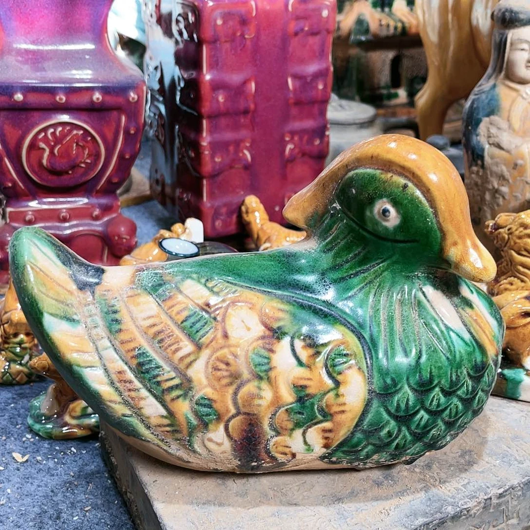 瓦当摆件摆件茶桌茶台陶瓷