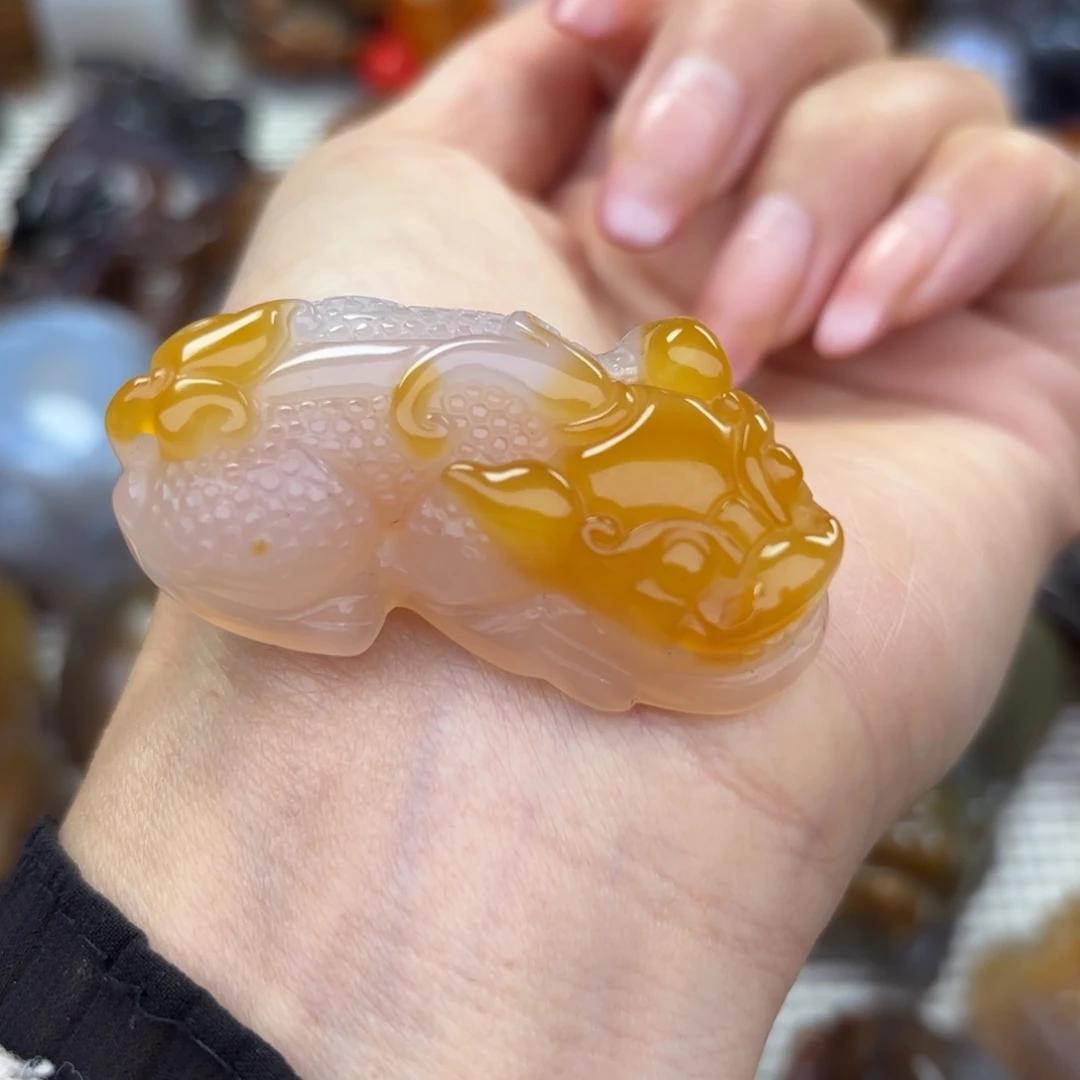 未镶嵌挂件玛瑙/玉髓