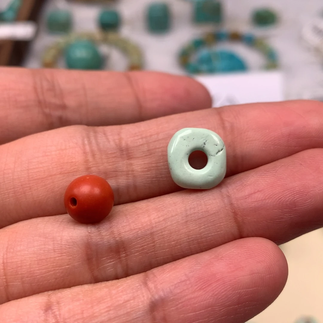 玛瑙/玉髓未镶嵌扣子一颗