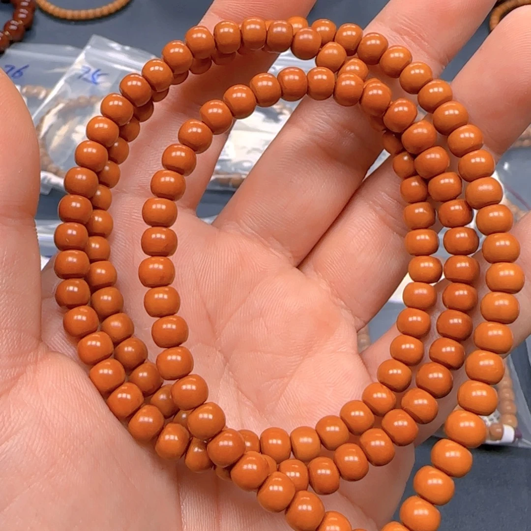 橄榄核手串核尖老型尺寸6.3×130颗老挝全品