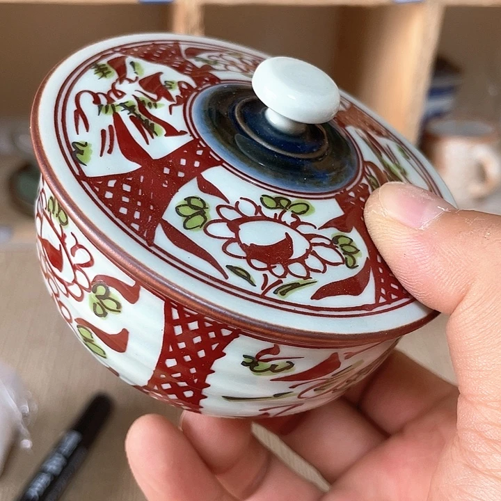 瓷片115 一人直播，看品直播间说序号