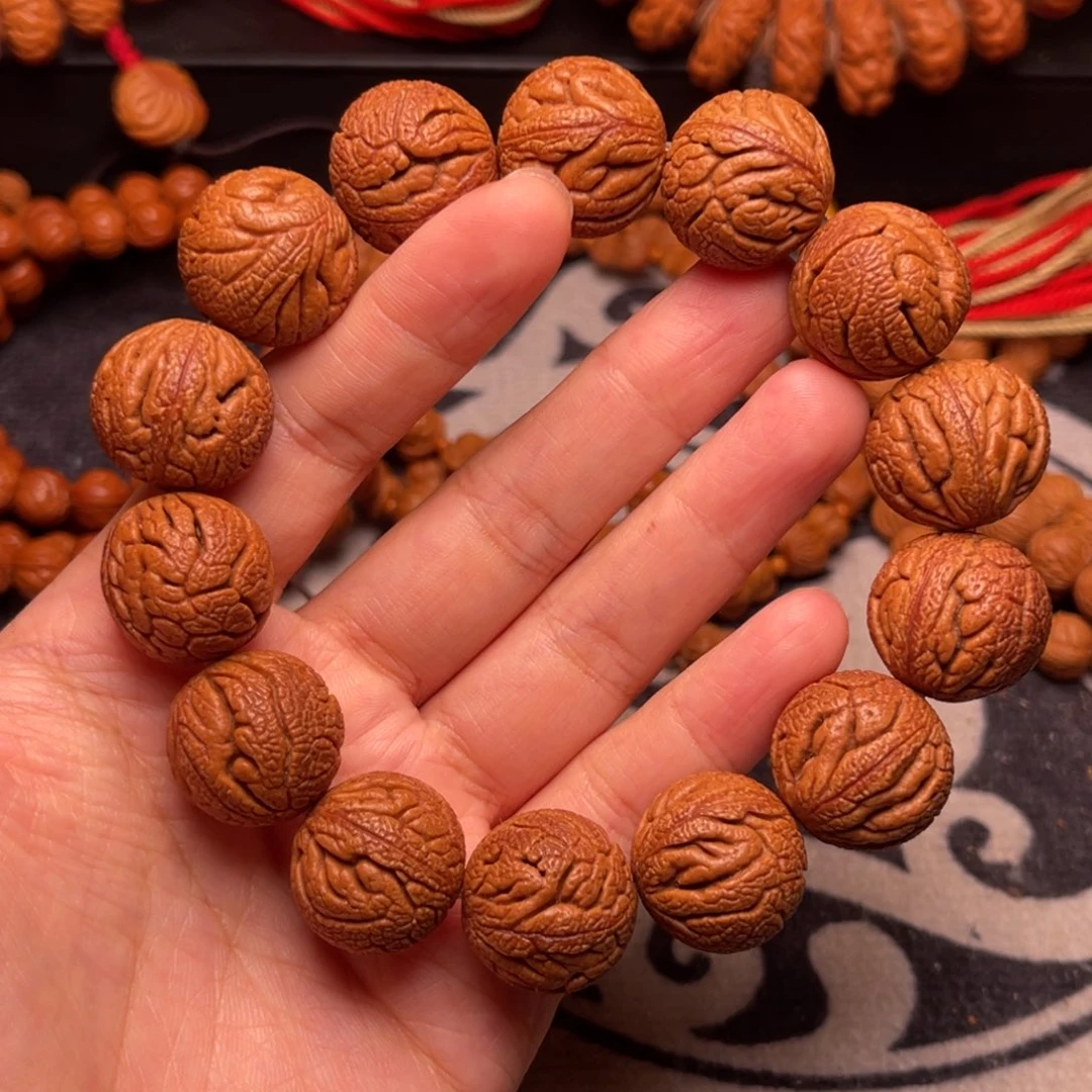 手串桃核龙纹龙珠17