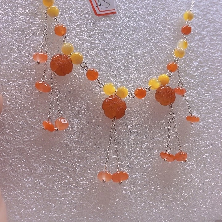 银S925镶嵌淡水珍珠耳饰