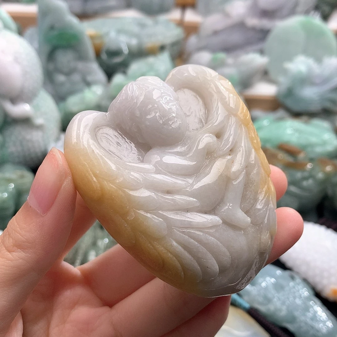 吊坠(不含链)未镶嵌翡翠