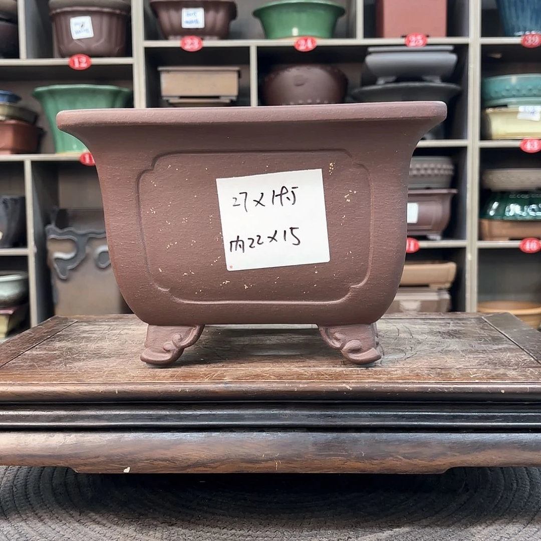 紫砂花盆紫砂的味道很好