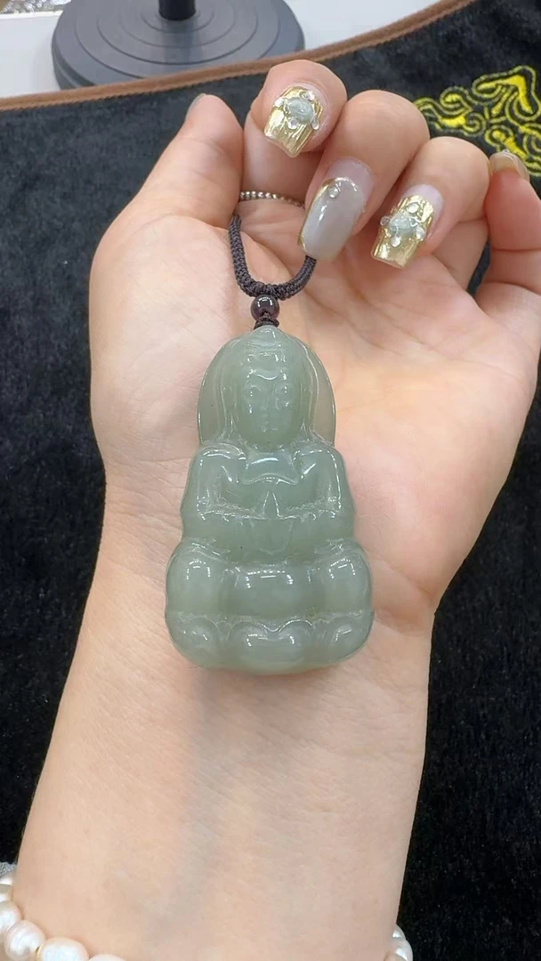 东陵玉钢板料观音
