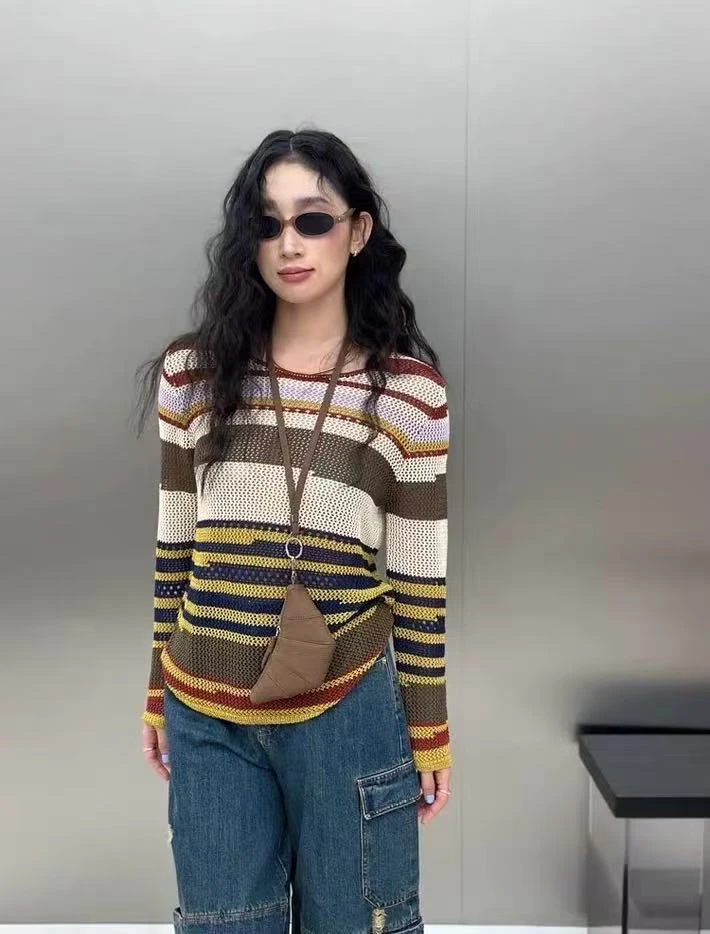 【珍珍粉丝专享】7660深圳南油高端女装2025夏季新品高货针织百搭