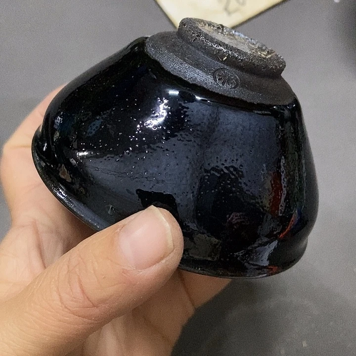 茶盏24 建窑建盏微瑕磨底