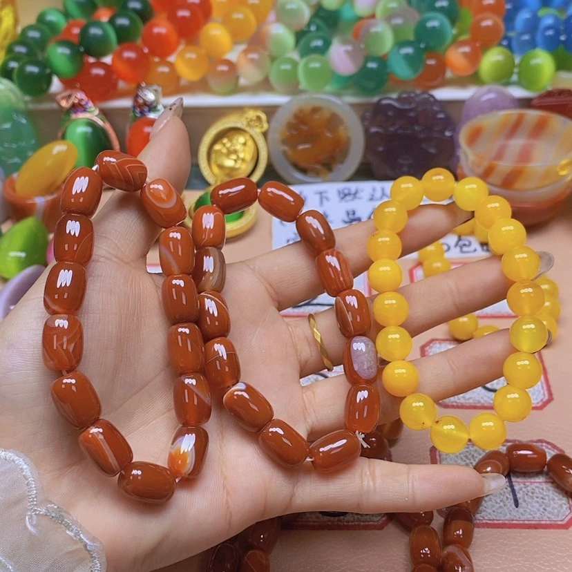 【闪购商品】玛瑙/玉髓颈饰未镶嵌三**?