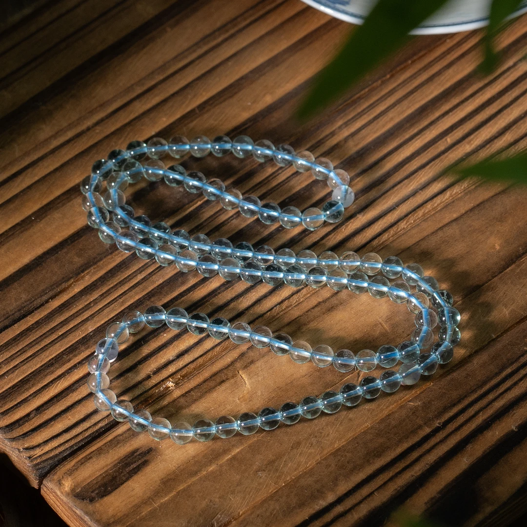 世间臻宝-高阶蓝萤石多圈/5mm+-/多样性发/P6139