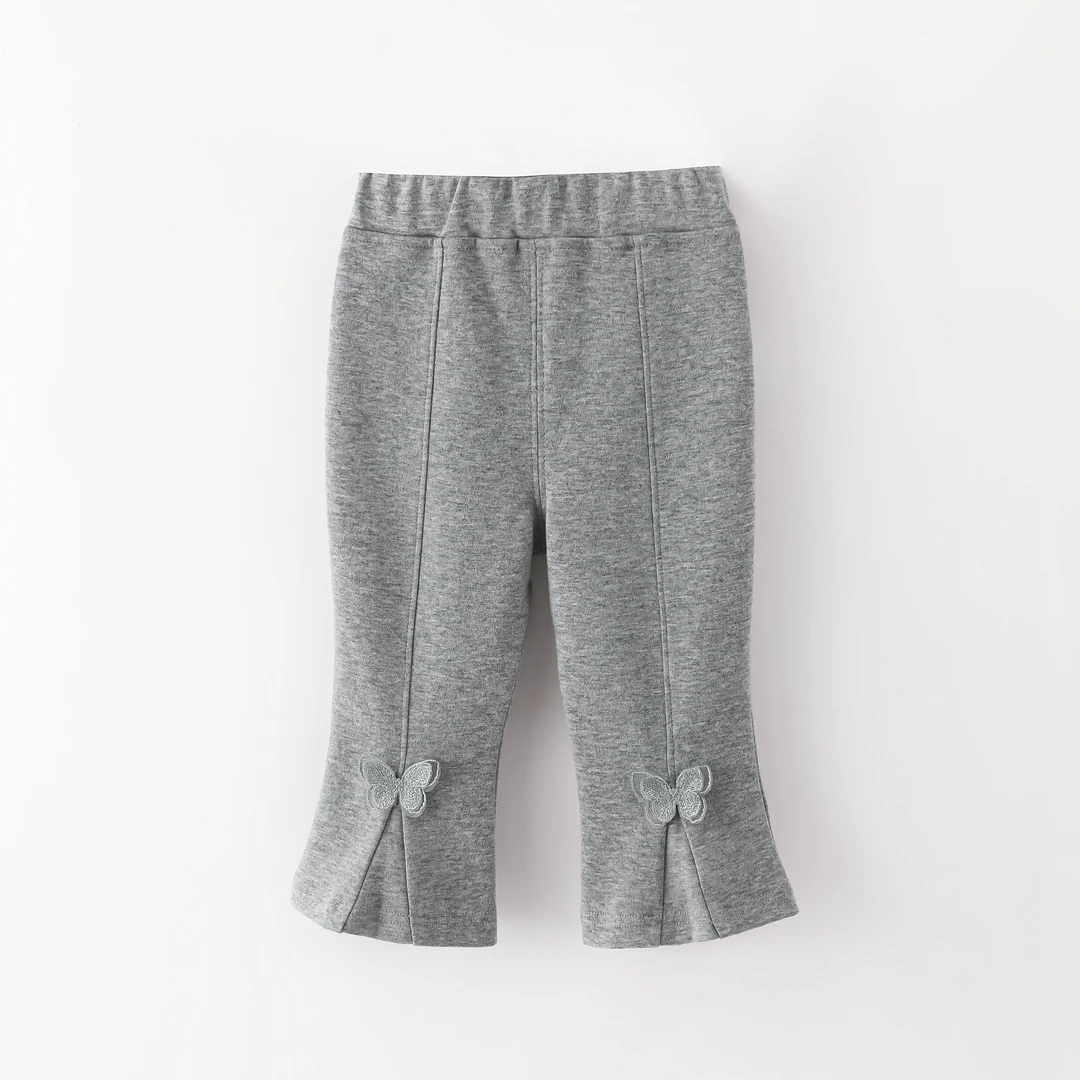 儿童裤子喇叭裤女中小童烟管裤（九分裤）RQ508