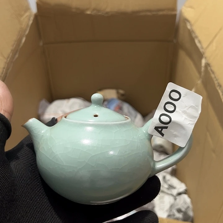 瓷片茶摆件工艺品摆件666