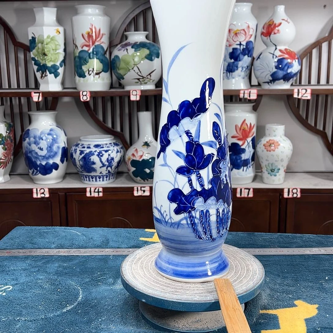 摆件景德镇陶瓷蛮鱼