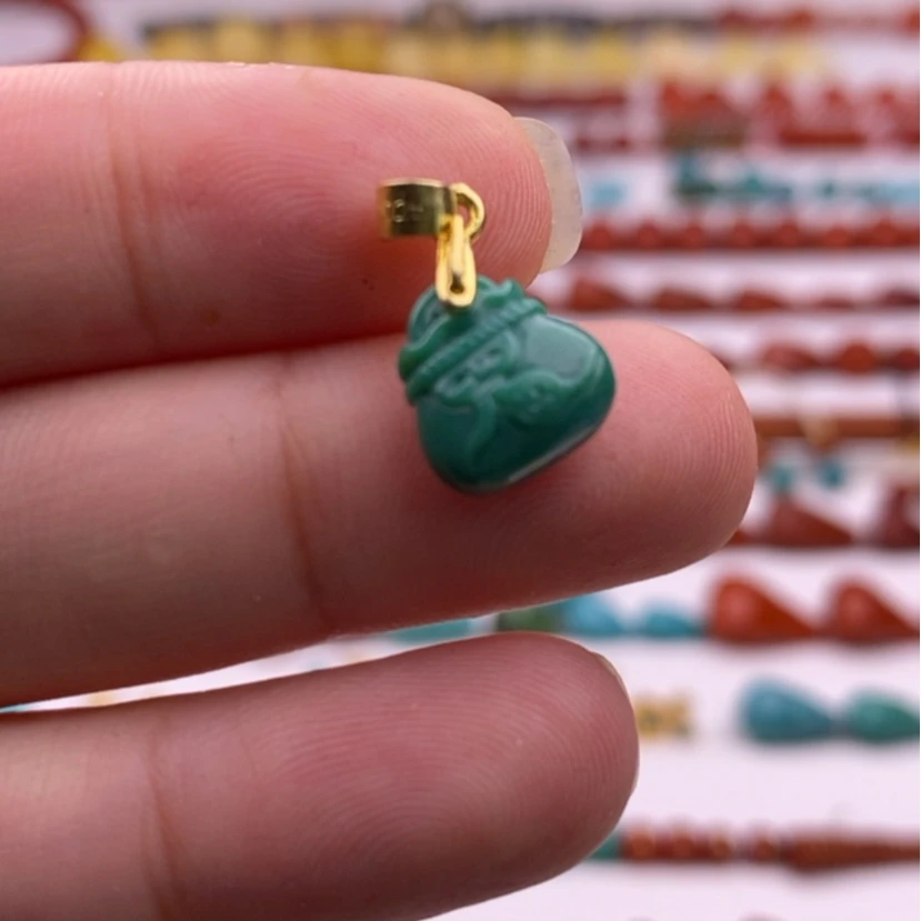 【闪购商品】银S925镶嵌绿松石配饰