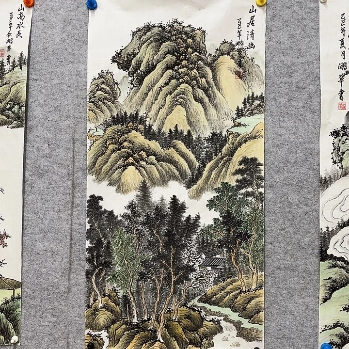国画花鸟等多种鸟类和鸟类
