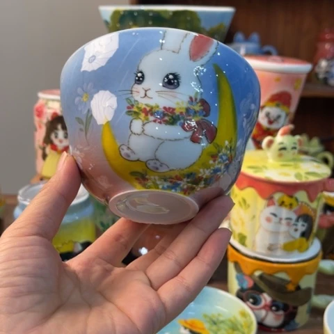 炉景德镇釉下手绘陶瓷