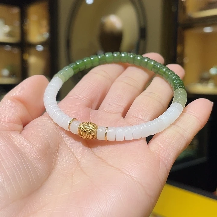 未镶嵌手串和田玉