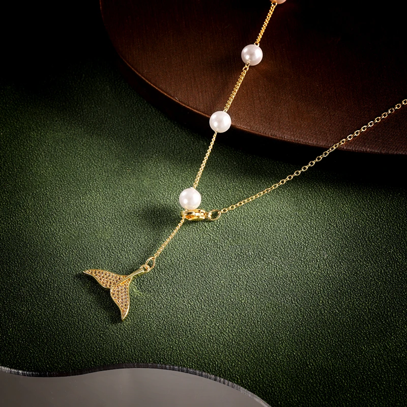 项链 【琴愿为你】气质女吊坠项链吊坠YX1601