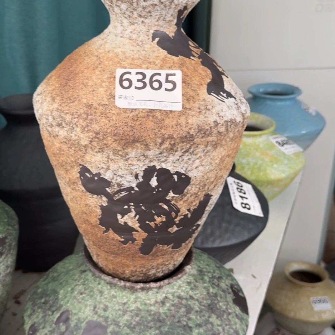 ****.摆件景德镇高温花瓶编码6365高33口7默认无孔