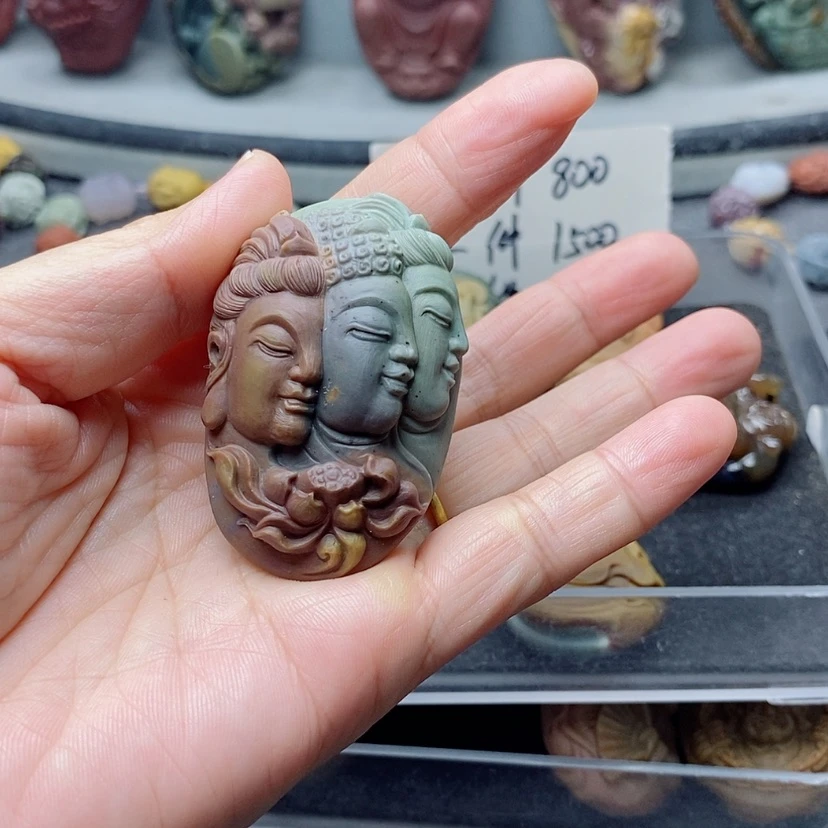 【闪购商品】定制石英质玉吊坠未镶嵌