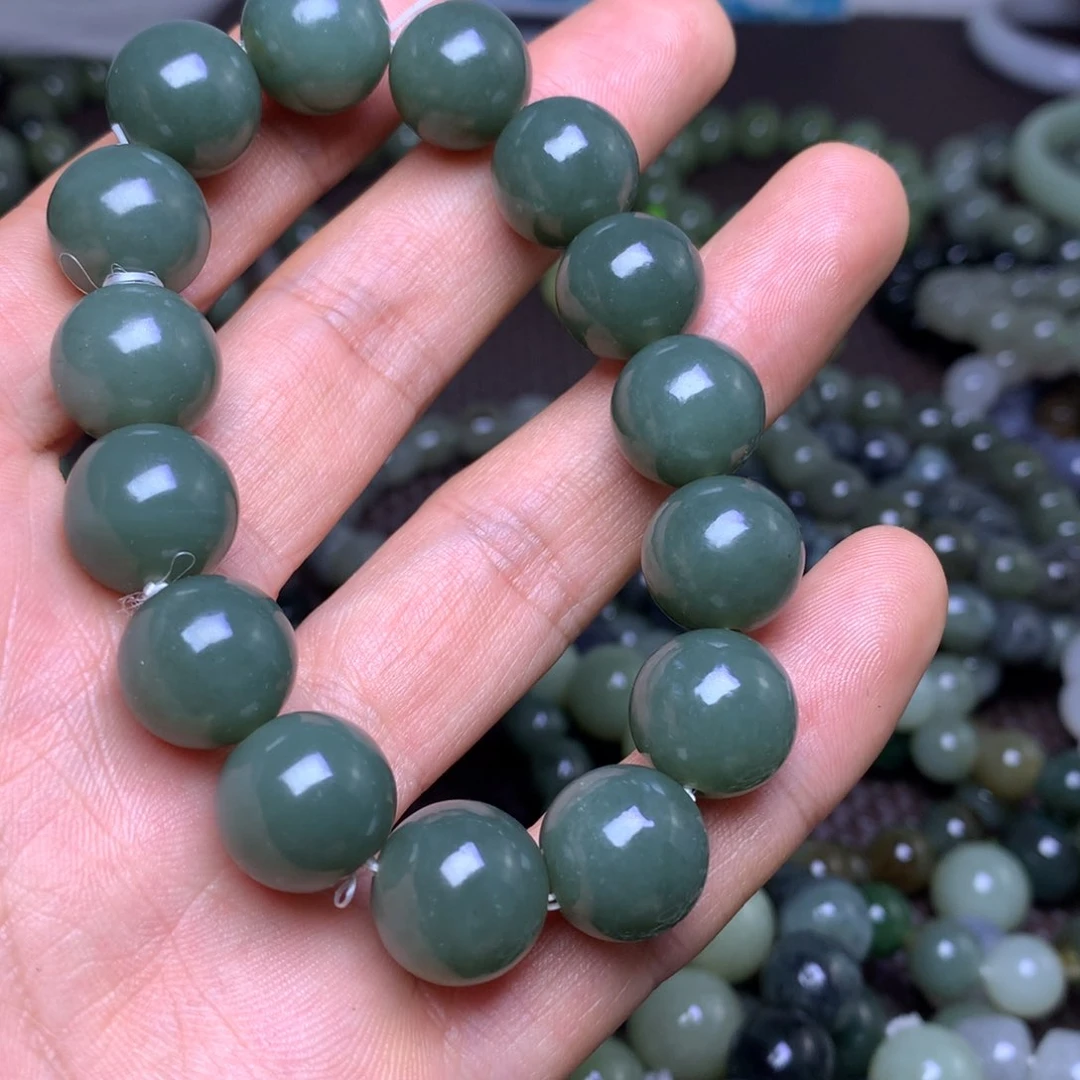 未镶嵌手串和田玉14