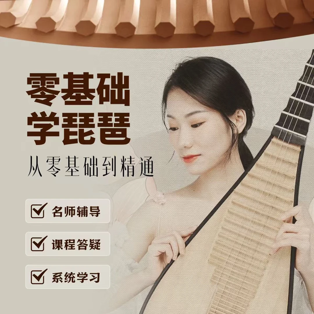 文婷琵琶零基础系统课（从零基础到精通）