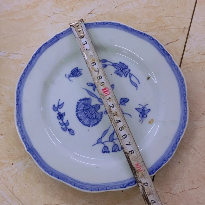 陶景德镇22厘米手绘盘子景德镇