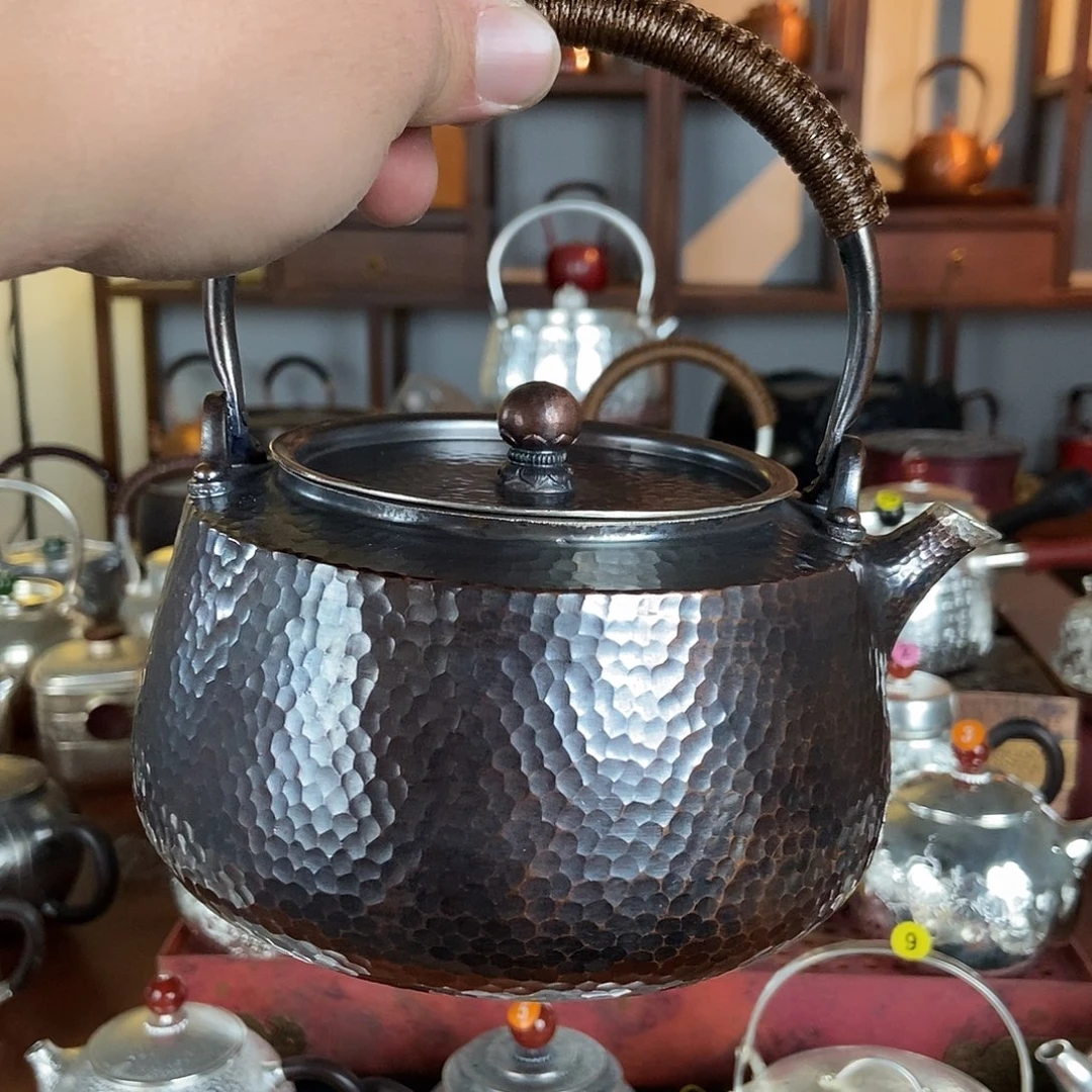 湘***）纯手工制作一铜壶制作