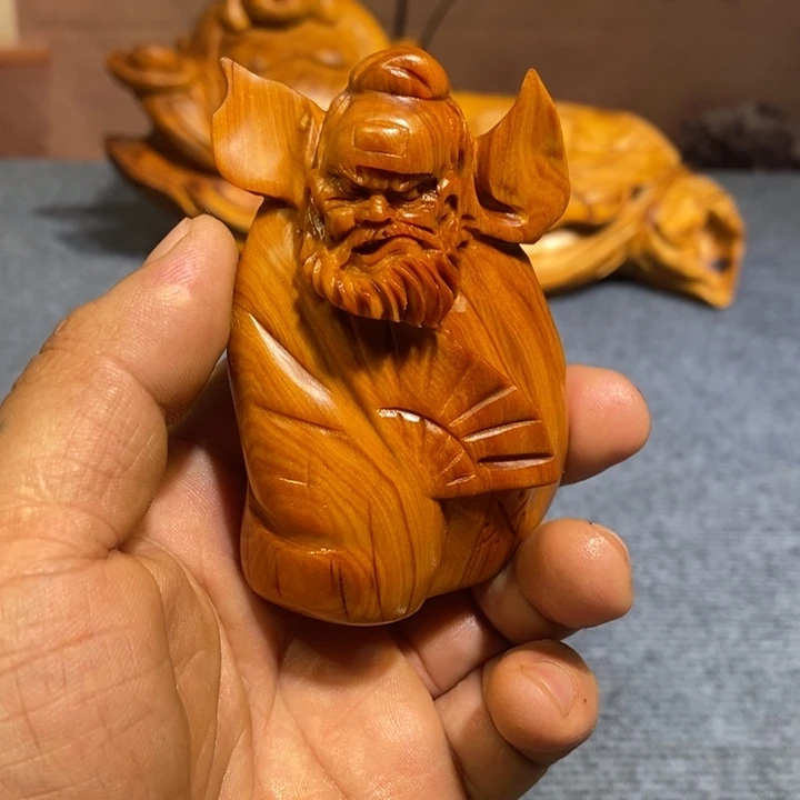 柏木（崖柏）木雕工艺品摆件家居手把件崖柏