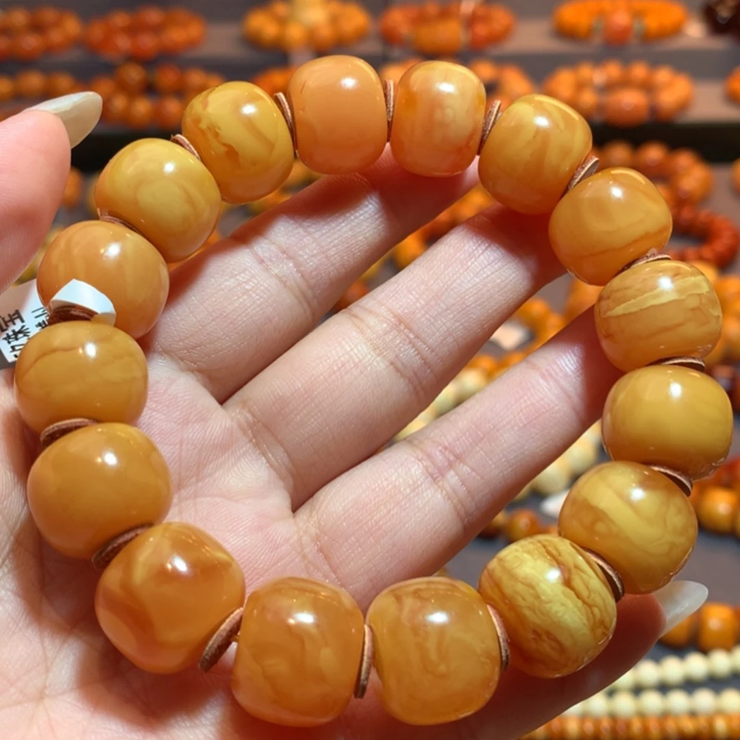 【闪购商品】手串蜜蜡未镶嵌蜜蜡手串