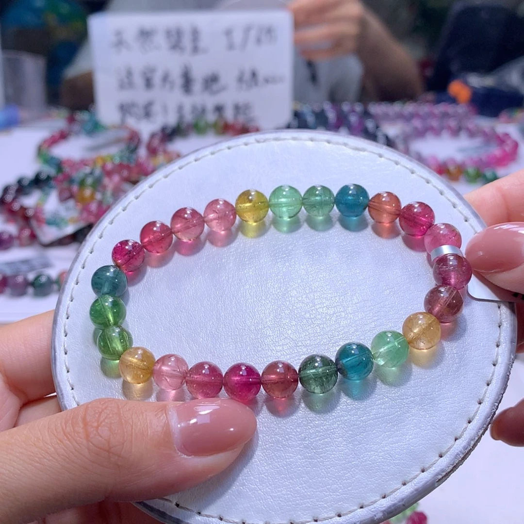 【闪购商品】未镶嵌手串碧玺8.1m