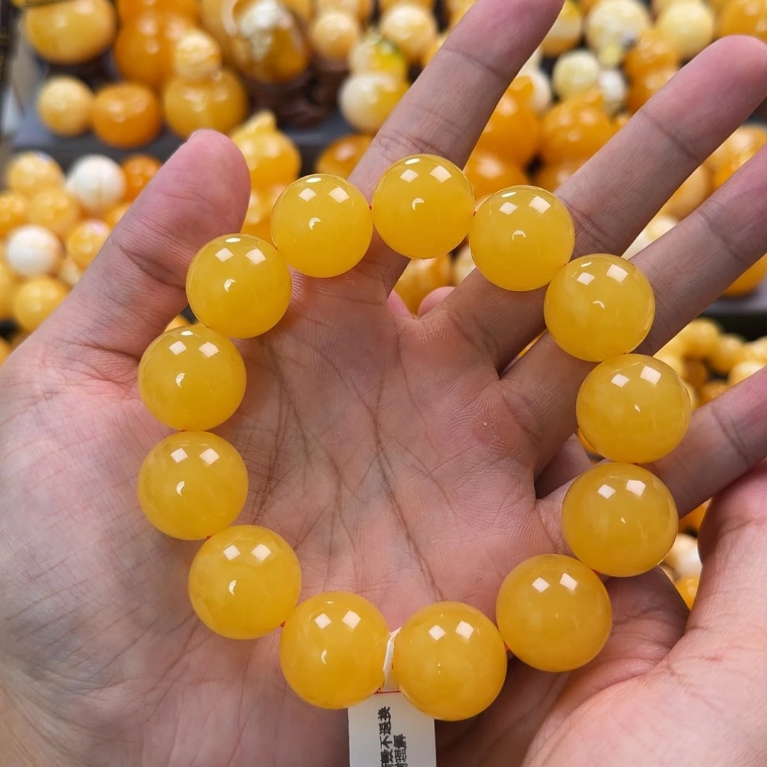 琥珀未镶嵌珠宝奇石19.5mm同料