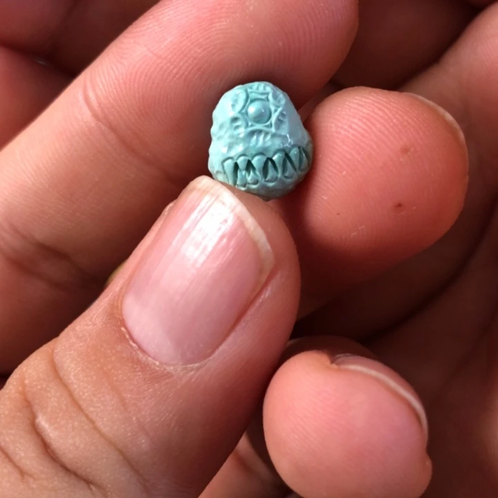 未镶嵌绿松石珠宝奇石