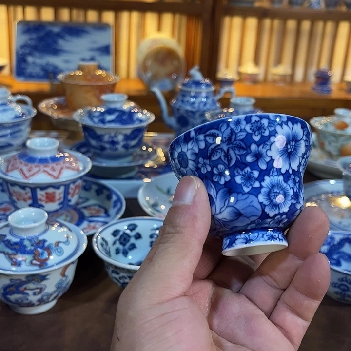 錡镇堂手工手绘杯
