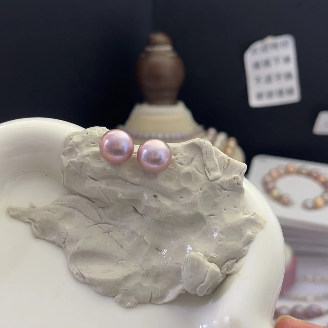 银S925镶嵌手绳淡水珍珠