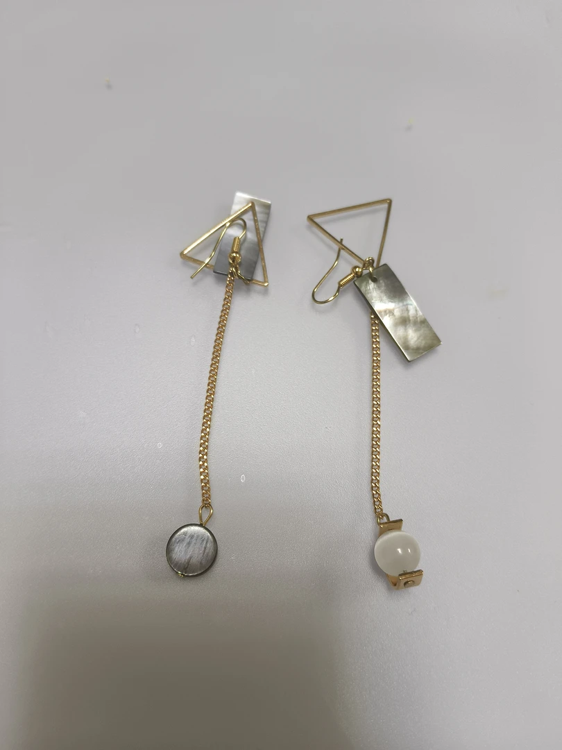 铁合金耳饰 小众饰品长款百搭复古气质