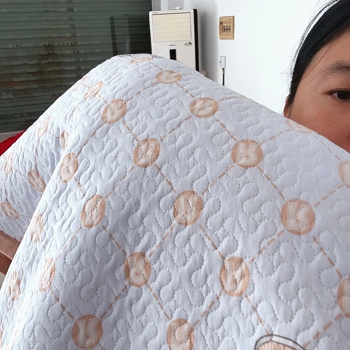 纯好瑕疵布头床盖