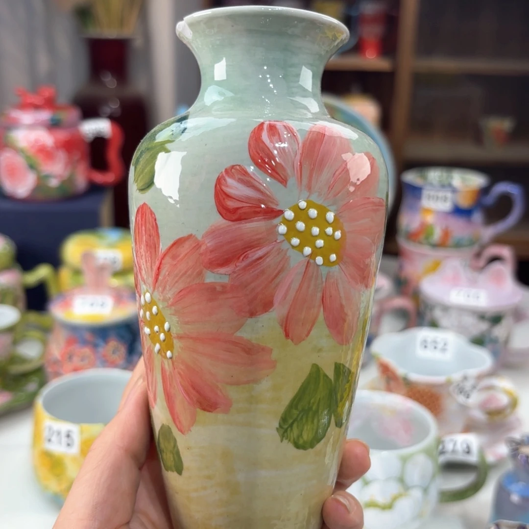 景德镇手绘高温釉下彩陶瓷茶具