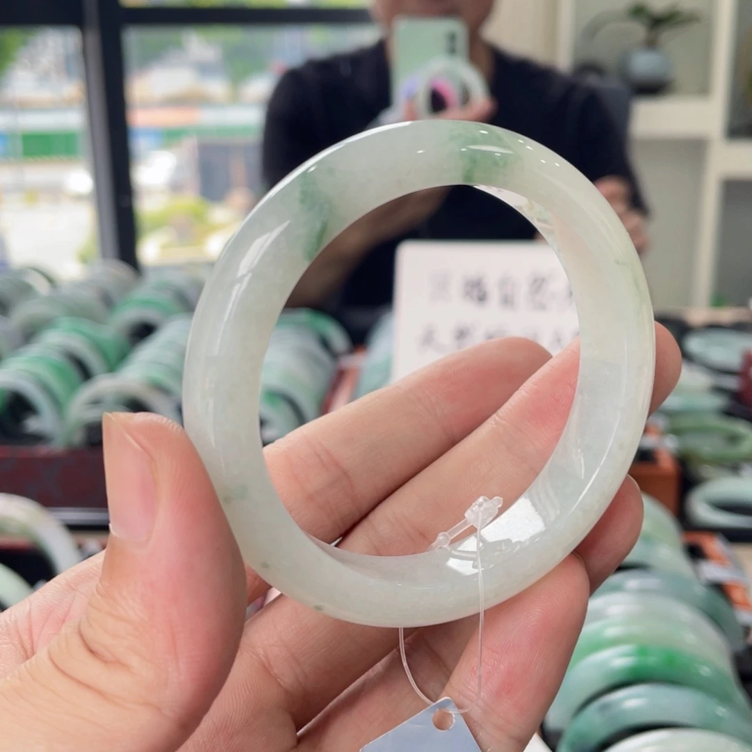 未镶嵌手镯翡翠53.4