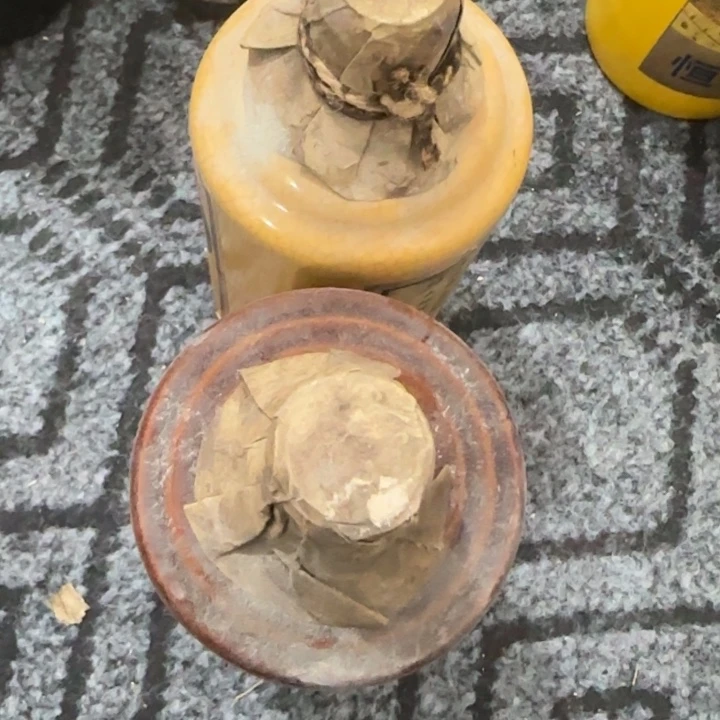 古***风瓷片瓷器花瓶摆件制作