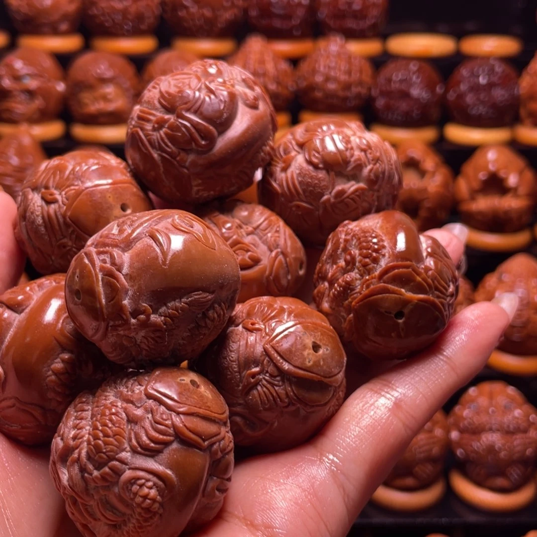 圆***满橄榄核手串/手链橄榄核