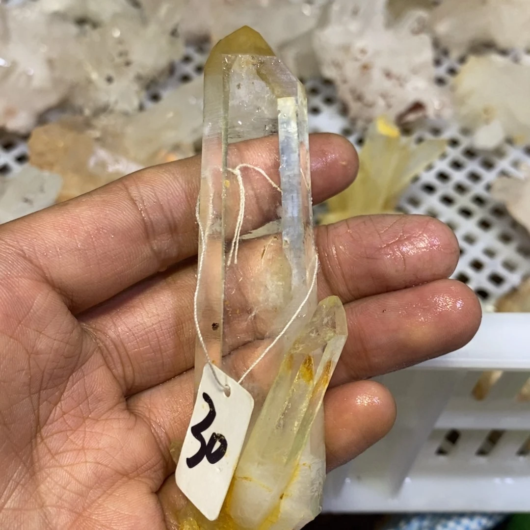 水晶水晶原石摆件未镶嵌