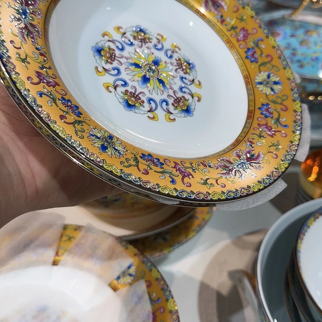 欧***N搪瓷珐琅彩工艺制作2