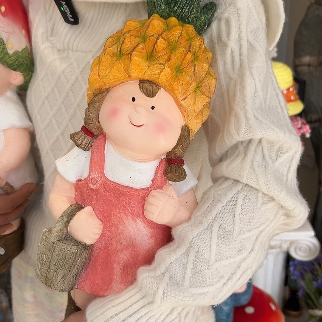 花园摆件红红火火