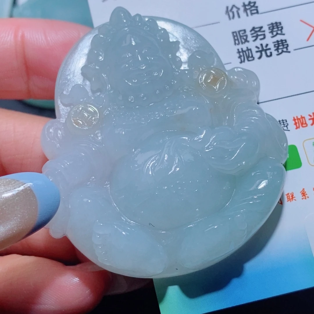 定制翡翠未镶嵌定制毛货翡翠挂件