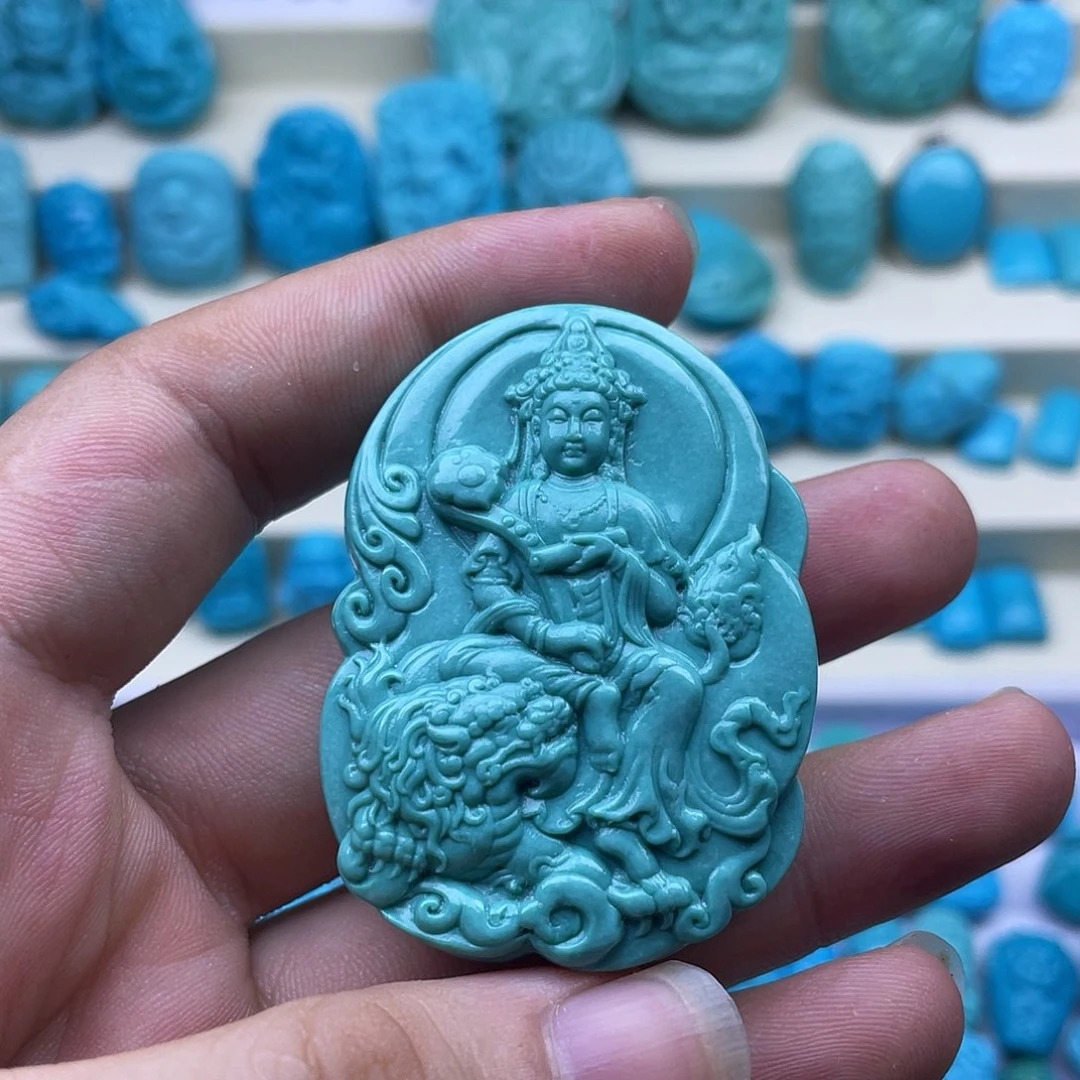 未镶嵌绿松石珠宝奇石