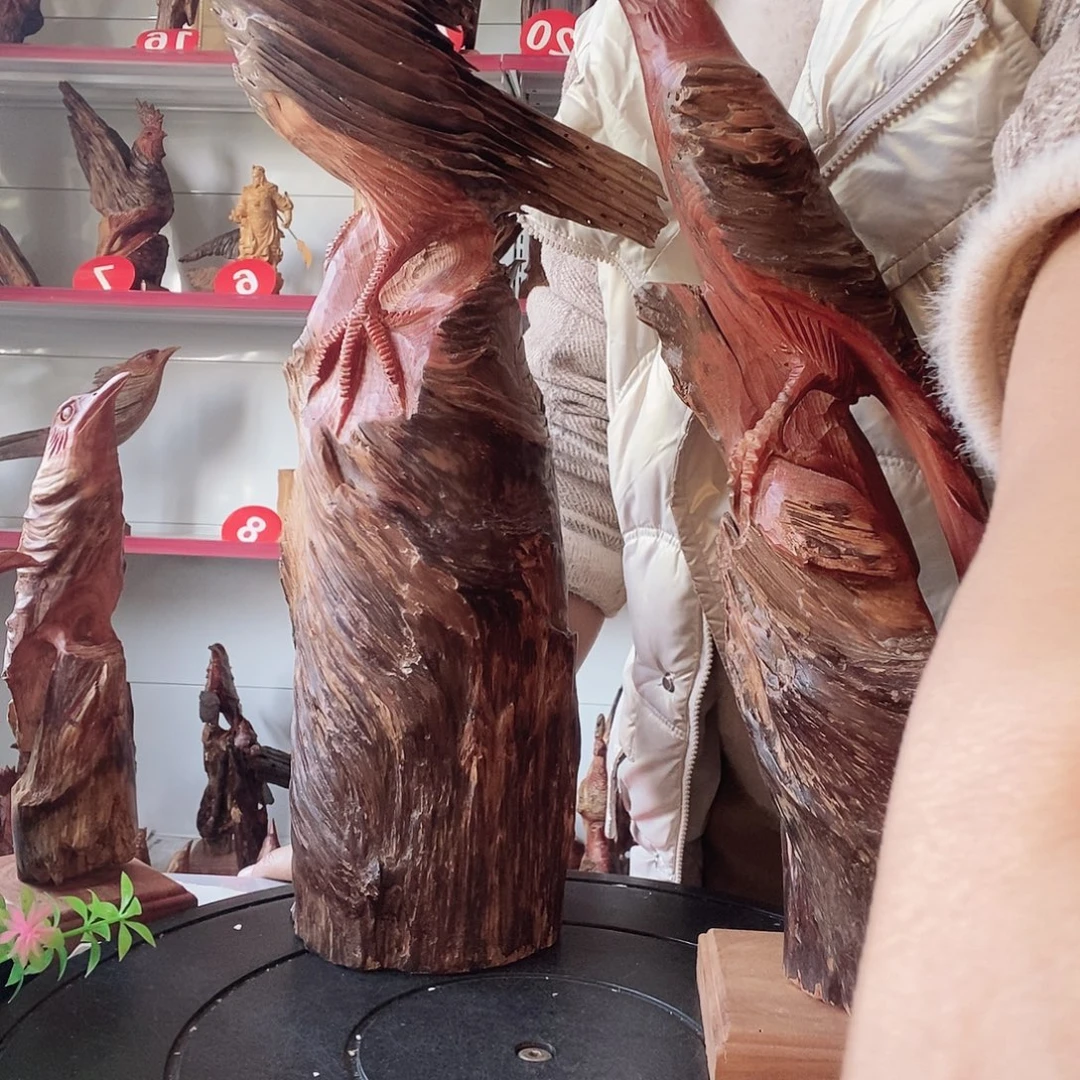 中***酒松木自然工艺摆件家居