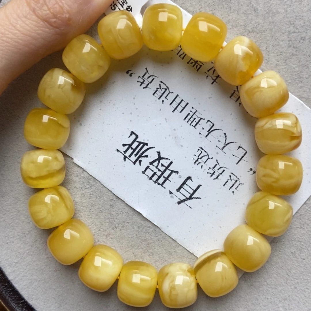 蜜蜡9K金镶嵌珠宝奇石12.8+精品